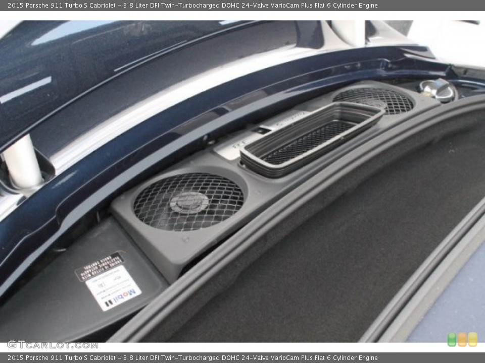 3.8 Liter DFI Twin-Turbocharged DOHC 24-Valve VarioCam Plus Flat 6 Cylinder Engine for the 2015 Porsche 911 #106016012