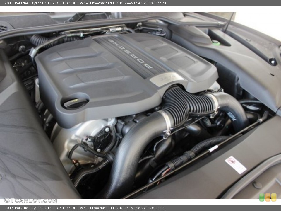 3.6 Liter DFI Twin-Turbocharged DOHC 24-Valve VVT V6 Engine for the 2016 Porsche Cayenne #106038745