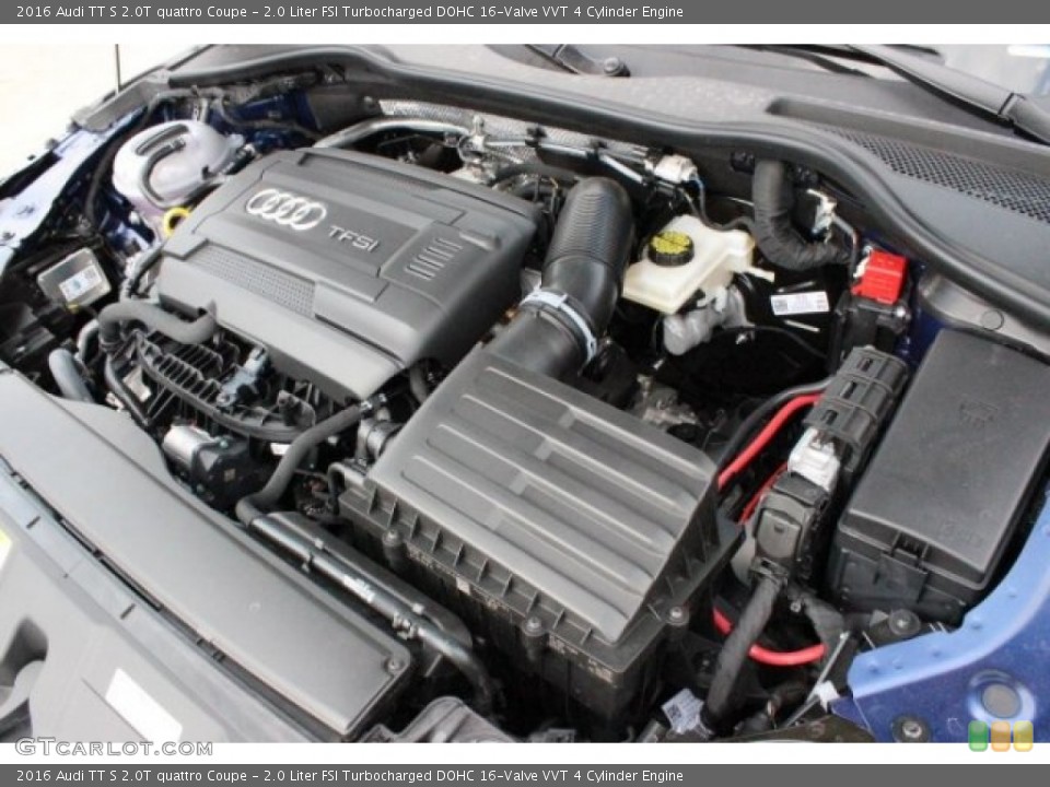 2.0 Liter FSI Turbocharged DOHC 16-Valve VVT 4 Cylinder Engine for the 2016 Audi TT #106085761