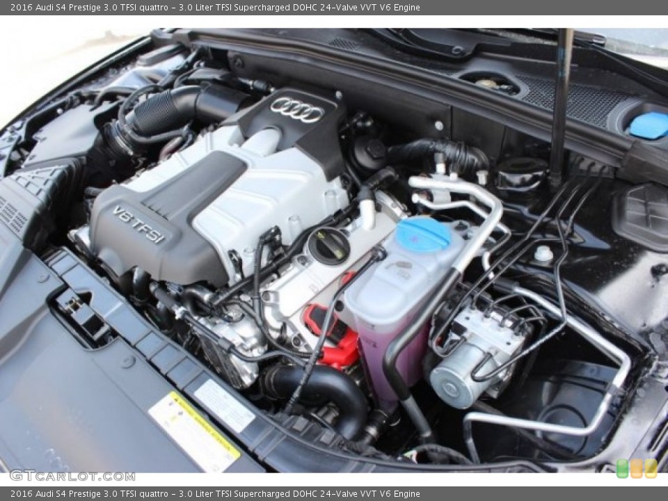 3.0 Liter TFSI Supercharged DOHC 24-Valve VVT V6 Engine for the 2016 Audi S4 #106120978