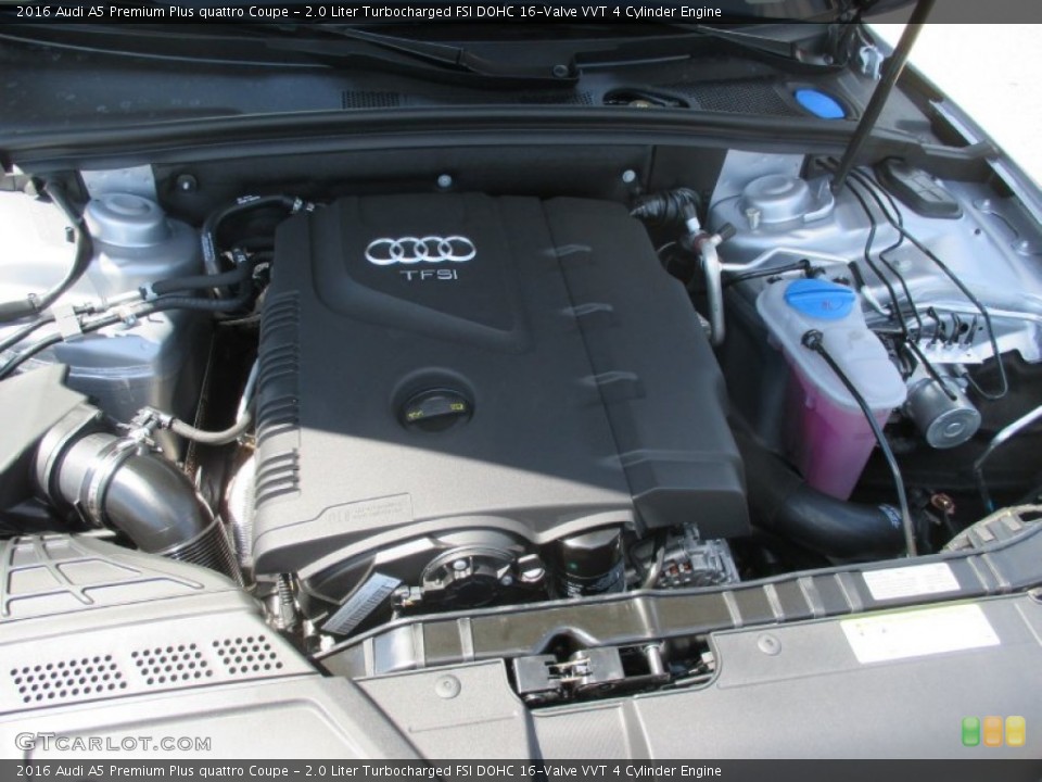 2.0 Liter Turbocharged FSI DOHC 16-Valve VVT 4 Cylinder Engine for the 2016 Audi A5 #106128826