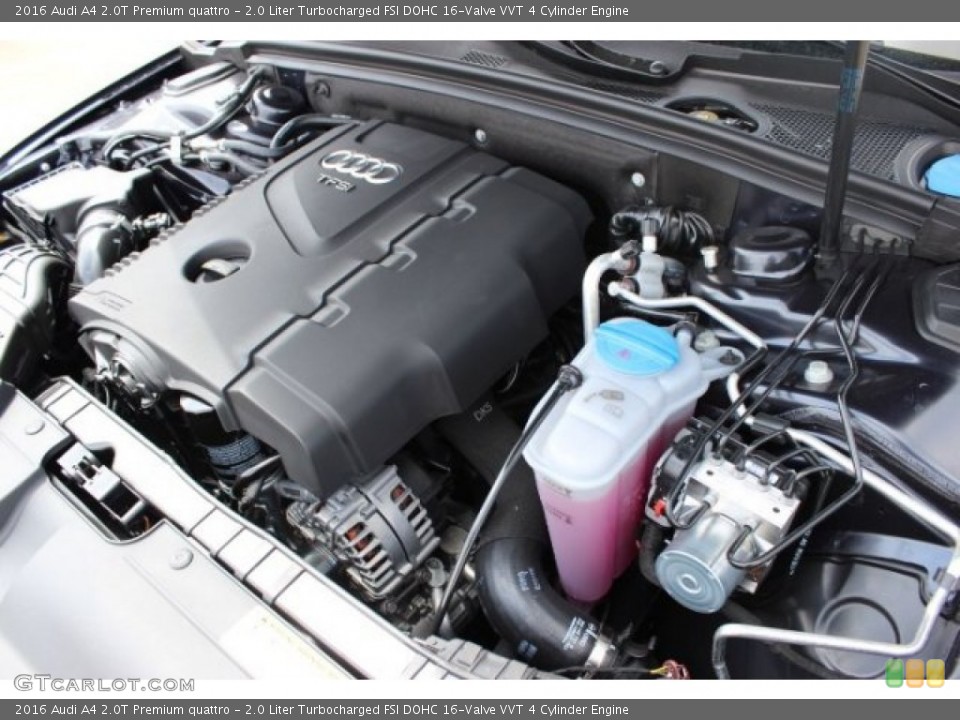 2.0 Liter Turbocharged FSI DOHC 16-Valve VVT 4 Cylinder Engine for the 2016 Audi A4 #106145257