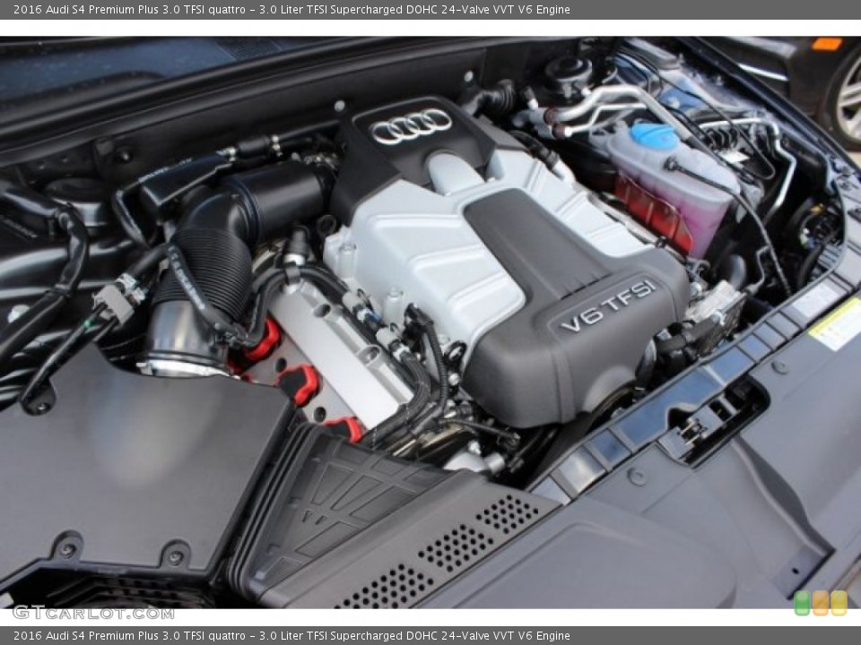 3.0 Liter TFSI Supercharged DOHC 24-Valve VVT V6 Engine for the 2016 Audi S4 #106167996