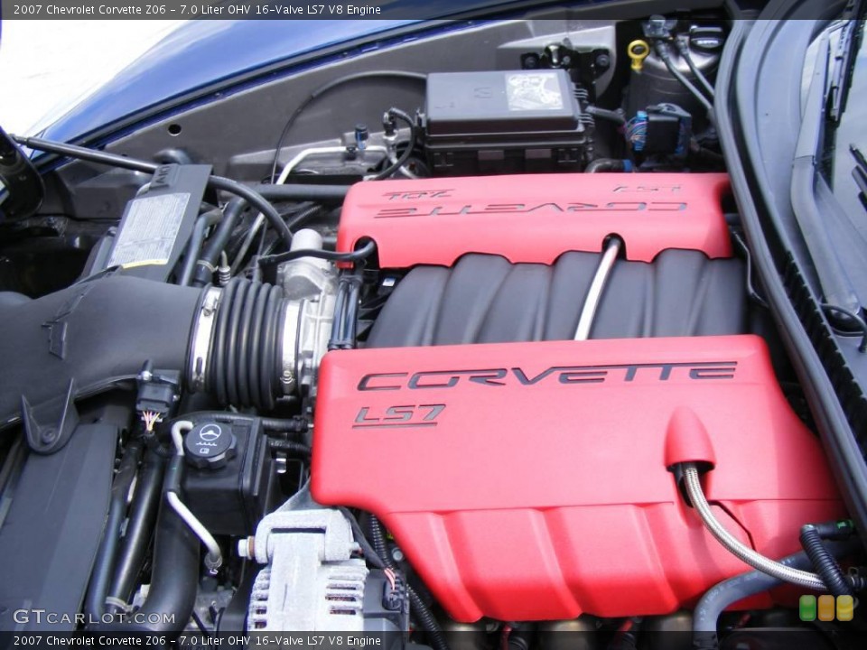 7.0 Liter OHV 16-Valve LS7 V8 Engine for the 2007 Chevrolet Corvette #10619726