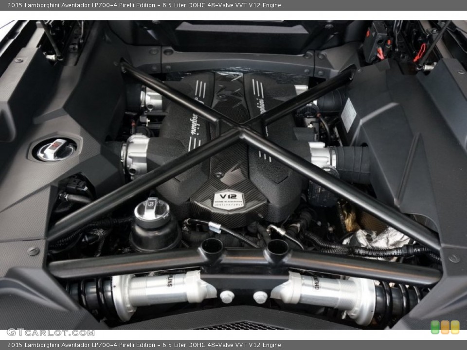 6.5 Liter DOHC 48-Valve VVT V12 Engine for the 2015 Lamborghini Aventador #106252905