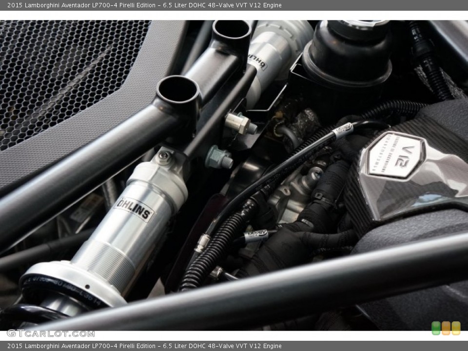6.5 Liter DOHC 48-Valve VVT V12 Engine for the 2015 Lamborghini Aventador #106252926