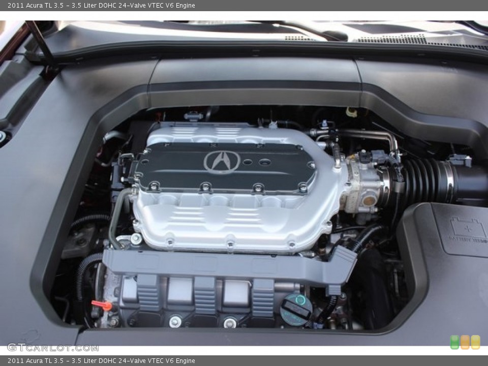 3.5 Liter DOHC 24-Valve VTEC V6 2011 Acura TL Engine