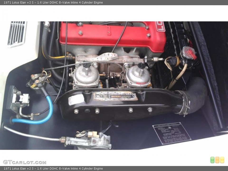 1.6 Liter DOHC 8-Valve Inline 4 Cylinder Engine for the 1971 Lotus Elan #106266227