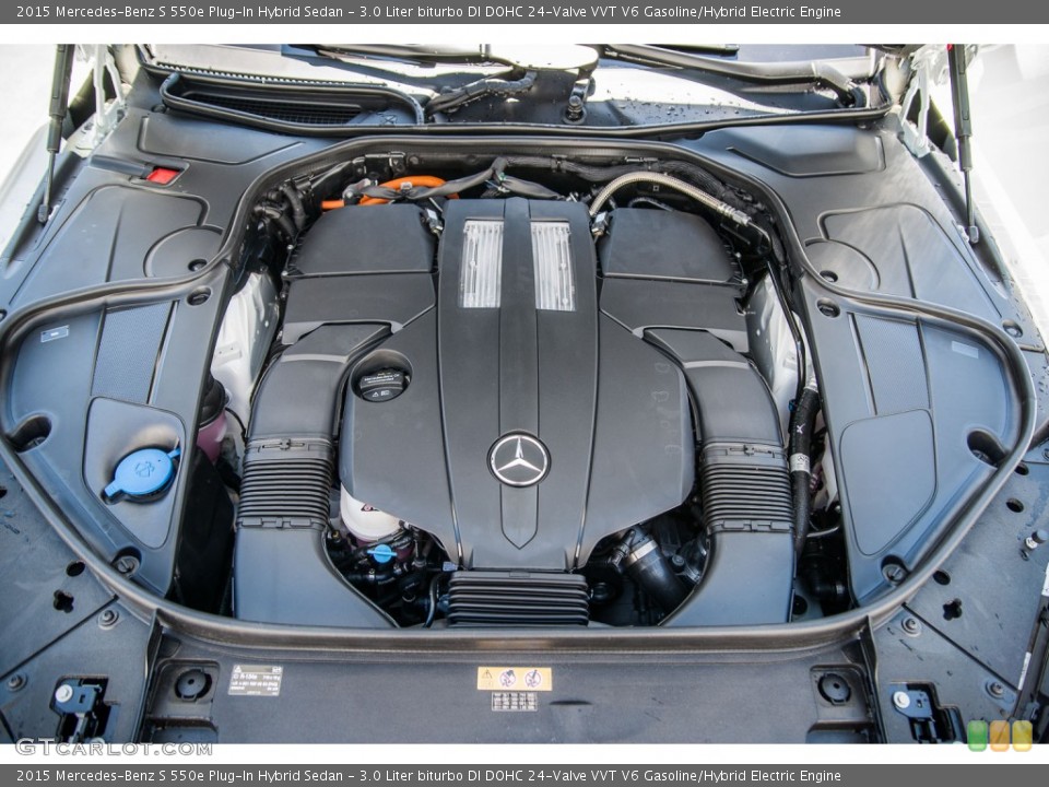 3.0 Liter biturbo DI DOHC 24-Valve VVT V6 Gasoline/Hybrid Electric Engine for the 2015 Mercedes-Benz S #106266503
