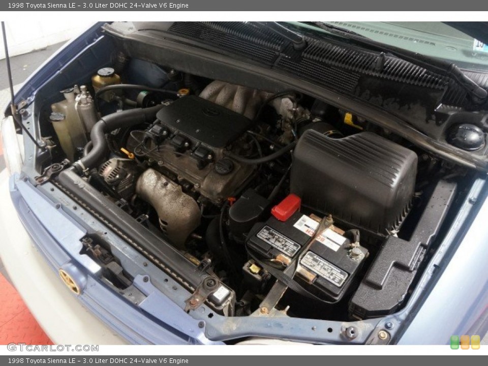 3.0 Liter DOHC 24-Valve V6 Engine for the 1998 Toyota Sienna #106300620