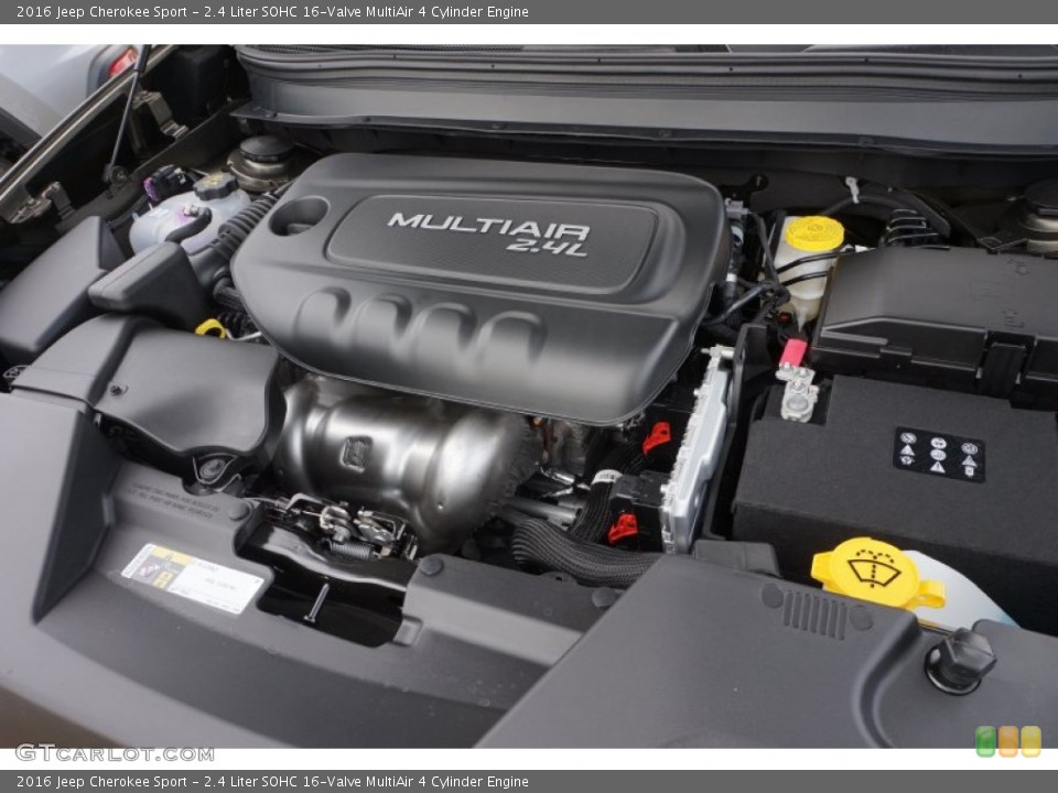 2.4 Liter SOHC 16-Valve MultiAir 4 Cylinder Engine for the 2016 Jeep Cherokee #106344007