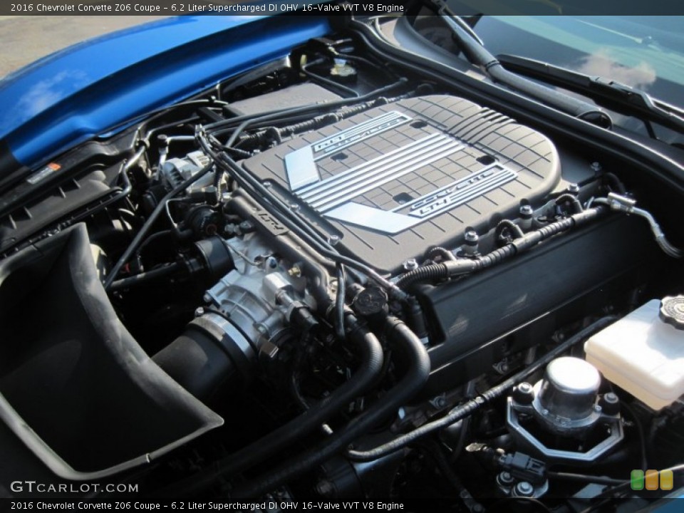 6.2 Liter Supercharged DI OHV 16-Valve VVT V8 Engine for the 2016 Chevrolet Corvette #106366022