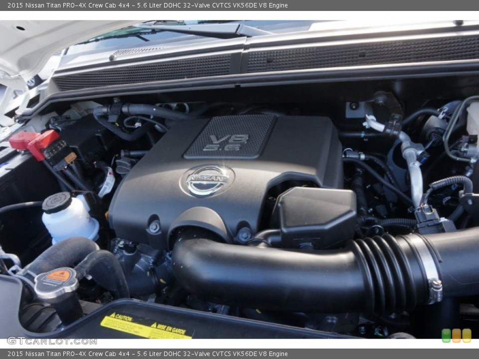 5.6 Liter DOHC 32-Valve CVTCS VK56DE V8 Engine for the 2015 Nissan Titan #106371170