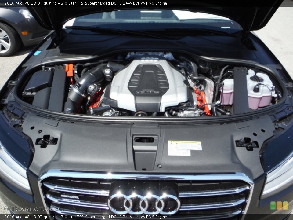 3.0 Liter TFSI Supercharged DOHC 24-Valve VVT V6 Engine for the 2016 Audi A8 #106378682