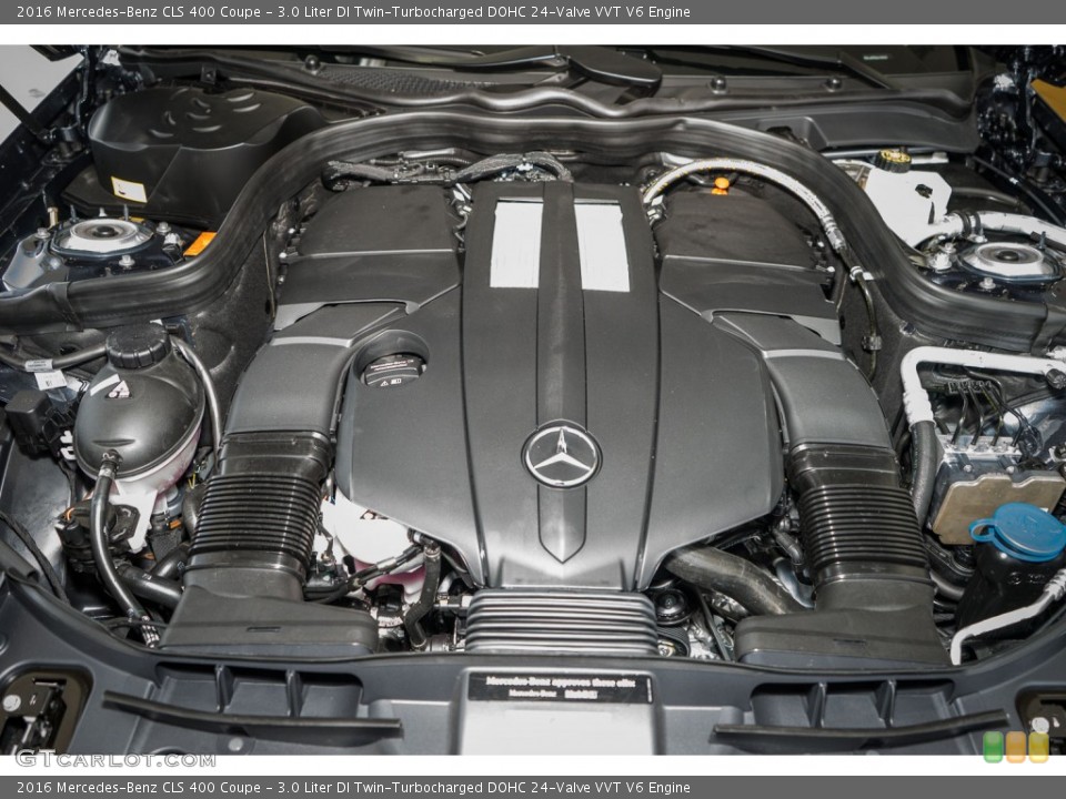 3.0 Liter DI Twin-Turbocharged DOHC 24-Valve VVT V6 Engine for the 2016 Mercedes-Benz CLS #106388921