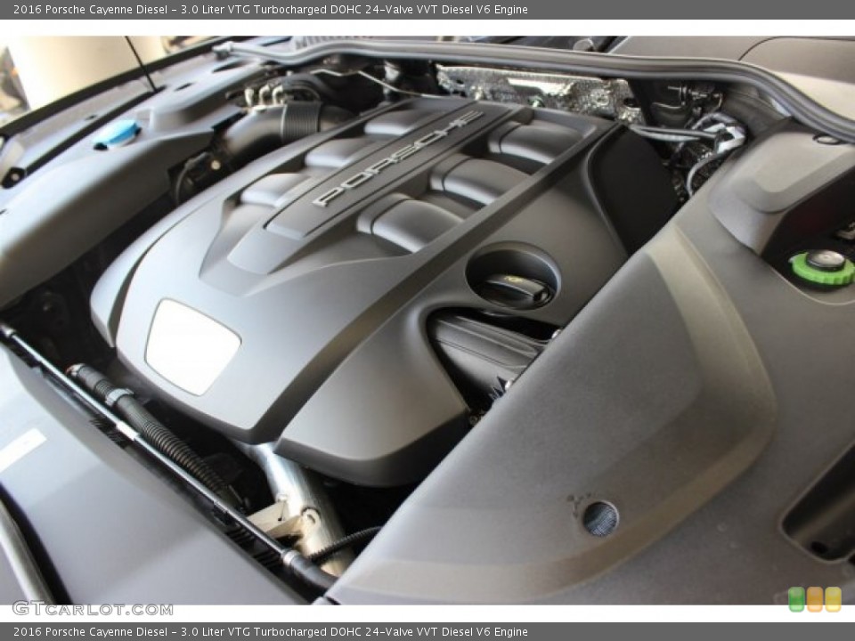 3.0 Liter VTG Turbocharged DOHC 24-Valve VVT Diesel V6 Engine for the 2016 Porsche Cayenne #106430886