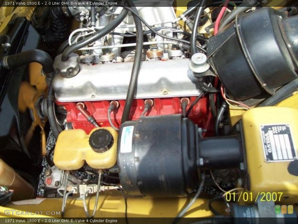 2.0 Liter OHV 8-Valve 4 Cylinder Engine for the 1971 Volvo 1800 #106444679