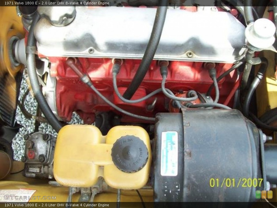 2.0 Liter OHV 8-Valve 4 Cylinder Engine for the 1971 Volvo 1800 #106444756