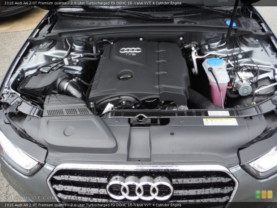 2.0 Liter Turbocharged FSI DOHC 16-Valve VVT 4 Cylinder Engine for the 2016 Audi A4 #106446853