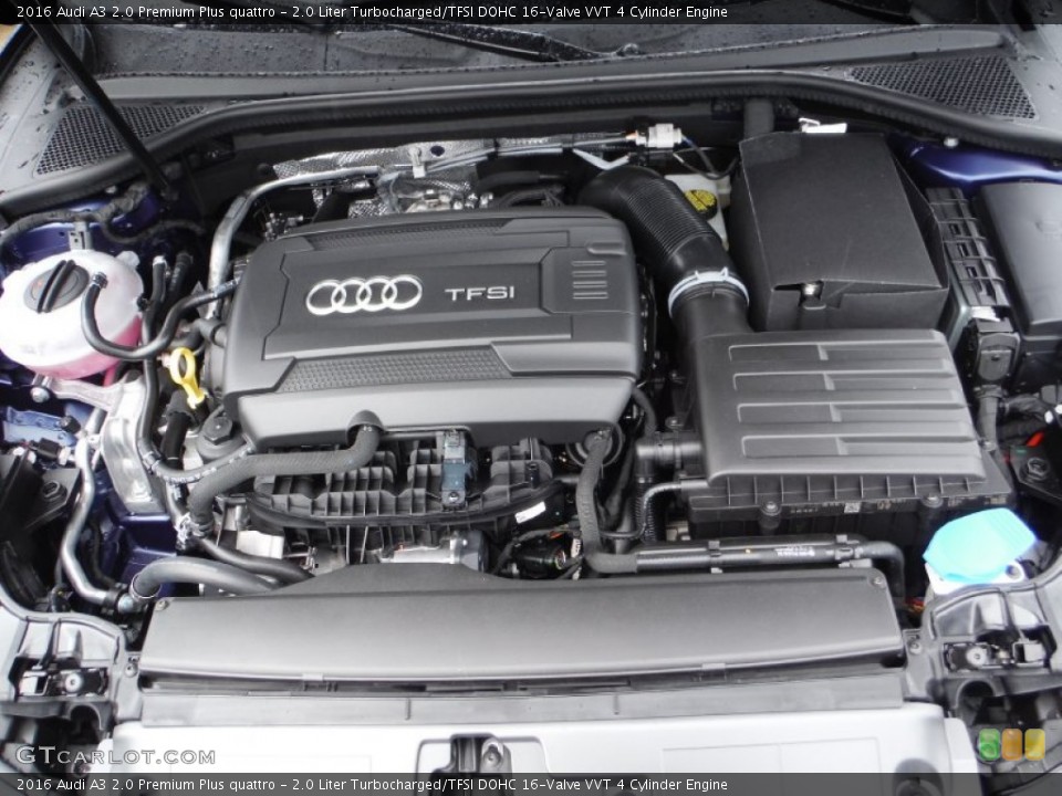 2.0 Liter Turbocharged/TFSI DOHC 16-Valve VVT 4 Cylinder Engine for the 2016 Audi A3 #106449239