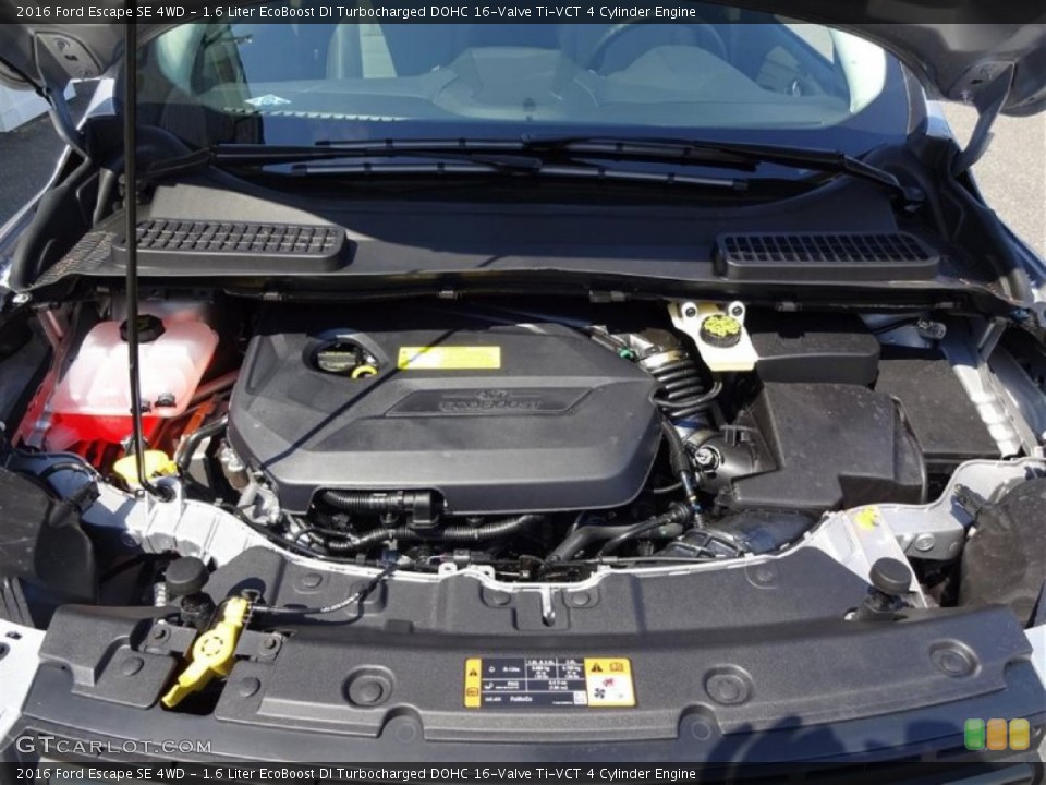 1.6 Liter EcoBoost DI Turbocharged DOHC 16-Valve Ti-VCT 4 Cylinder Engine for the 2016 Ford Escape #106474684