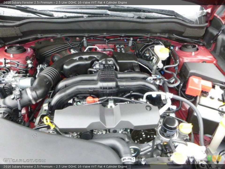 2.5 Liter DOHC 16-Valve VVT Flat 4 Cylinder Engine for the 2016 Subaru Forester #106504162