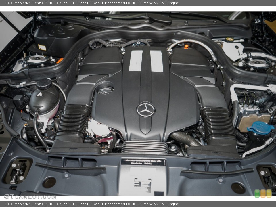 3.0 Liter DI Twin-Turbocharged DOHC 24-Valve VVT V6 Engine for the 2016 Mercedes-Benz CLS #106545403