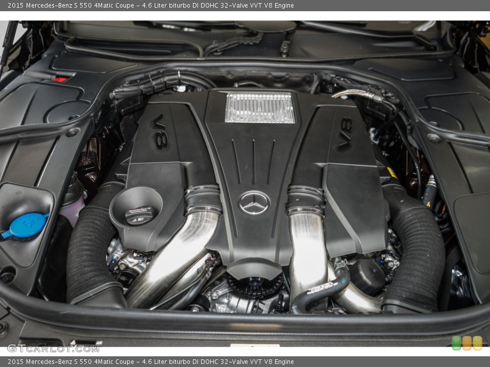 4.6 Liter biturbo DI DOHC 32-Valve VVT V8 Engine for the 2015 Mercedes-Benz S #106546717
