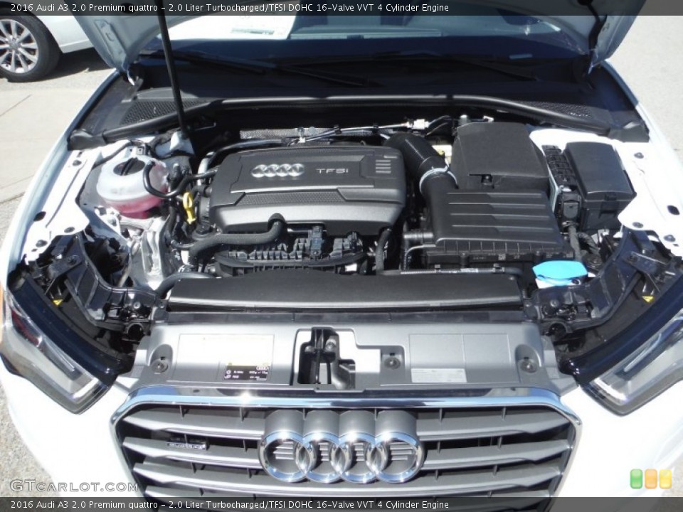 2.0 Liter Turbocharged/TFSI DOHC 16-Valve VVT 4 Cylinder Engine for the 2016 Audi A3 #106551088