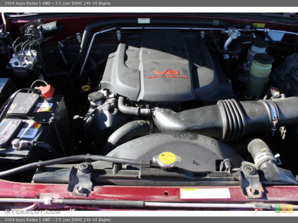 3.5 Liter DOHC 24V V6 Engine for the 2004 Isuzu Rodeo #106624525