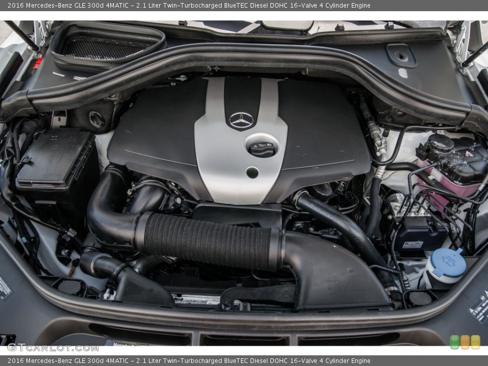 2.1 Liter Twin-Turbocharged BlueTEC Diesel DOHC 16-Valve 4 Cylinder Engine for the 2016 Mercedes-Benz GLE #106638334