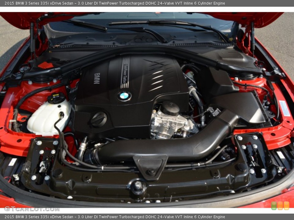 3.0 Liter DI TwinPower Turbocharged DOHC 24-Valve VVT Inline 6 Cylinder Engine for the 2015 BMW 3 Series #106640506