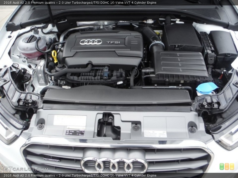 2.0 Liter Turbocharged/TFSI DOHC 16-Valve VVT 4 Cylinder Engine for the 2016 Audi A3 #106654811