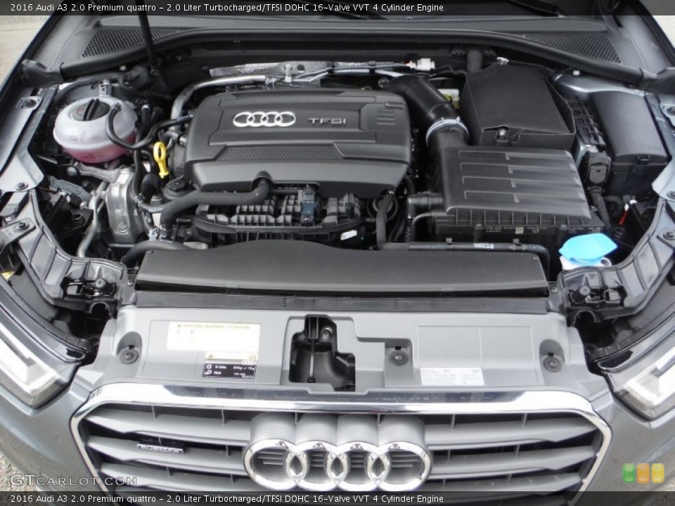 2.0 Liter Turbocharged/TFSI DOHC 16-Valve VVT 4 Cylinder Engine for the 2016 Audi A3 #106658195