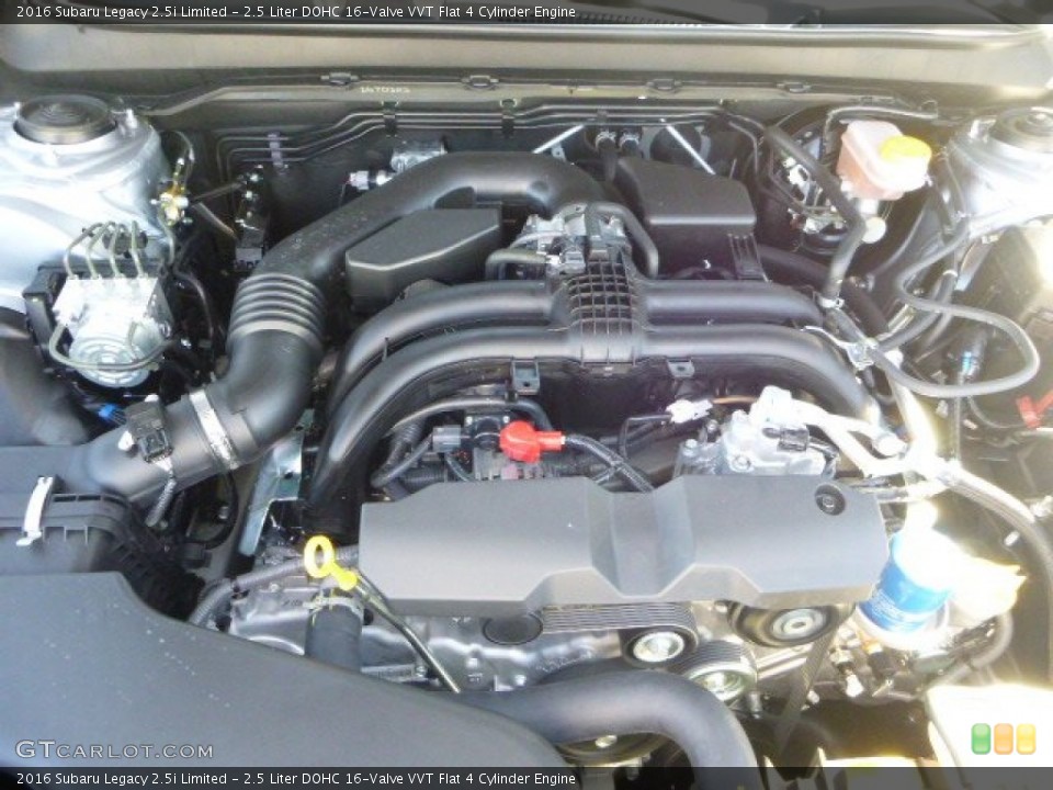 2.5 Liter DOHC 16-Valve VVT Flat 4 Cylinder Engine for the 2016 Subaru Legacy #106666606