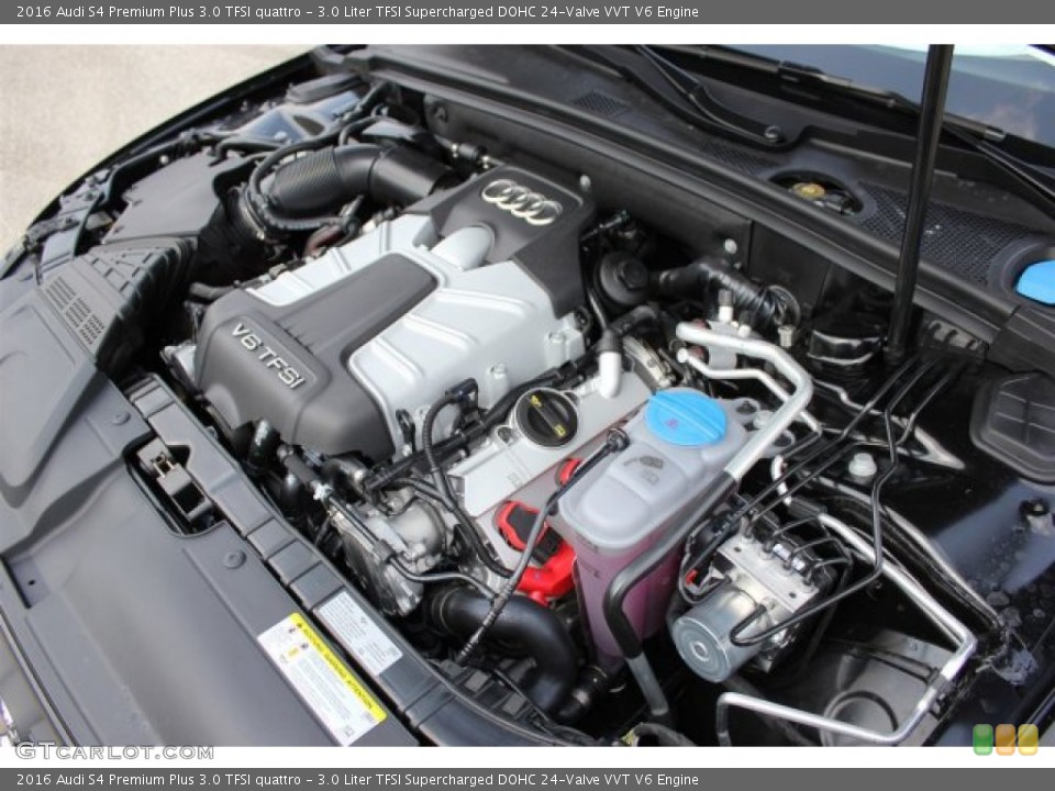 3.0 Liter TFSI Supercharged DOHC 24-Valve VVT V6 Engine for the 2016 Audi S4 #106774247