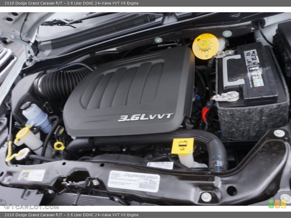 3.6 Liter DOHC 24-Valve VVT V6 Engine for the 2016 Dodge Grand Caravan #106795685