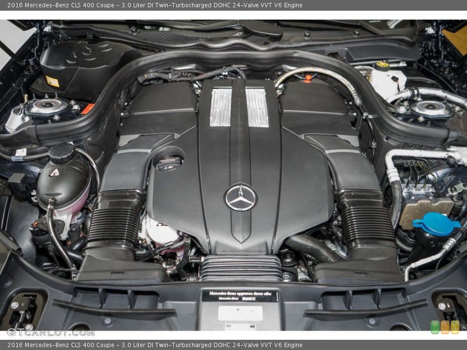 3.0 Liter DI Twin-Turbocharged DOHC 24-Valve VVT V6 Engine for the 2016 Mercedes-Benz CLS #106864266