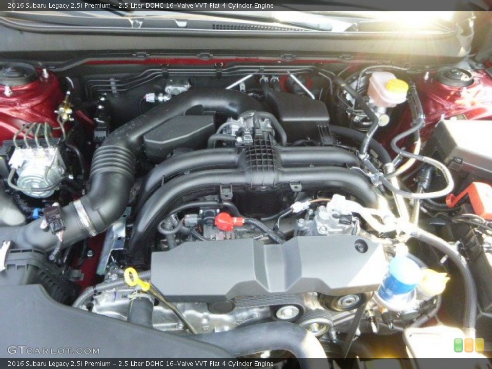 2.5 Liter DOHC 16-Valve VVT Flat 4 Cylinder Engine for the 2016 Subaru Legacy #106865952