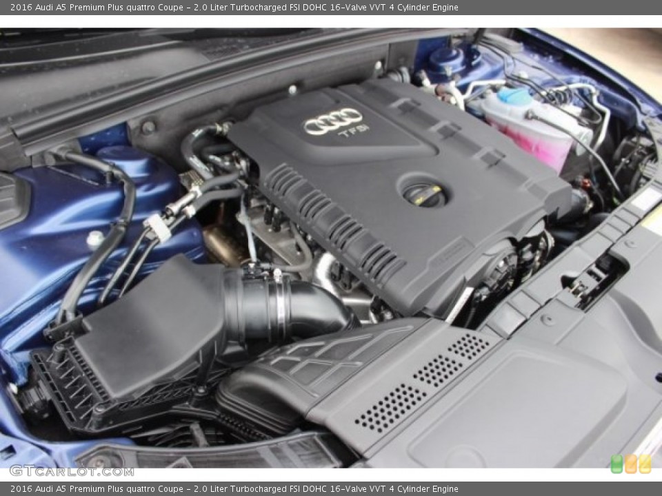 2.0 Liter Turbocharged FSI DOHC 16-Valve VVT 4 Cylinder Engine for the 2016 Audi A5 #106880220