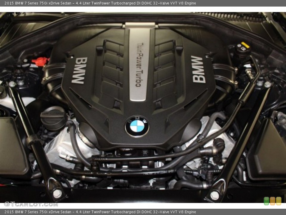 4.4 Liter TwinPower Turbocharged DI DOHC 32-Valve VVT V8 Engine for the 2015 BMW 7 Series #106902997