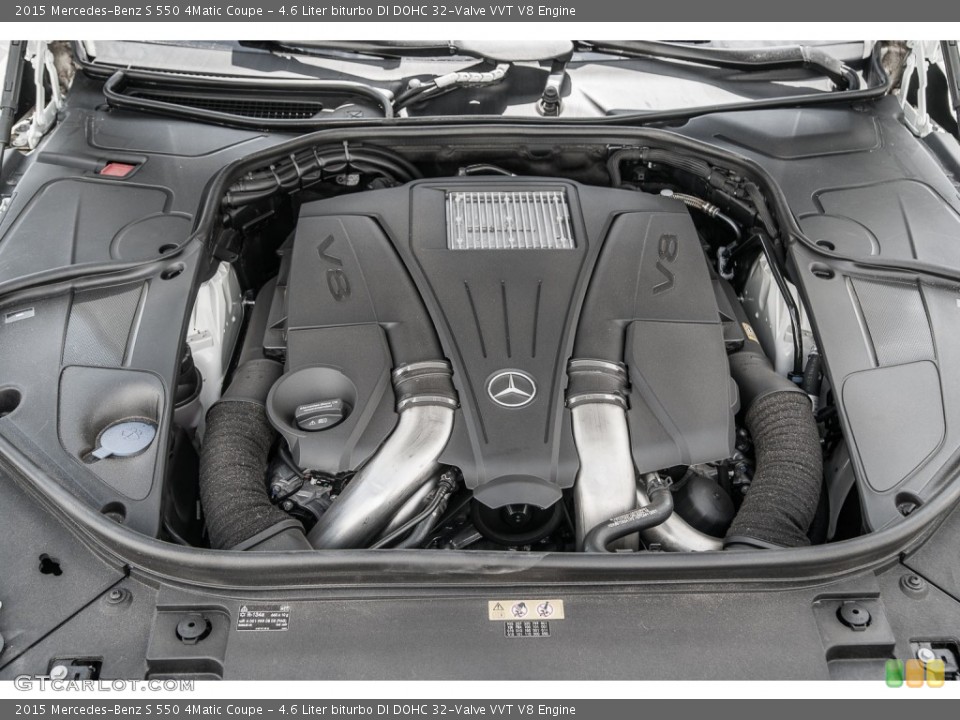 4.6 Liter biturbo DI DOHC 32-Valve VVT V8 Engine for the 2015 Mercedes-Benz S #106909402