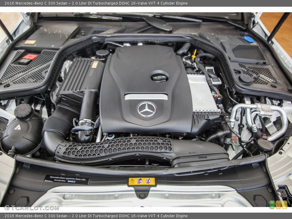 2.0 Liter DI Turbocharged DOHC 16-Valve VVT 4 Cylinder Engine for the 2016 Mercedes-Benz C #106920654