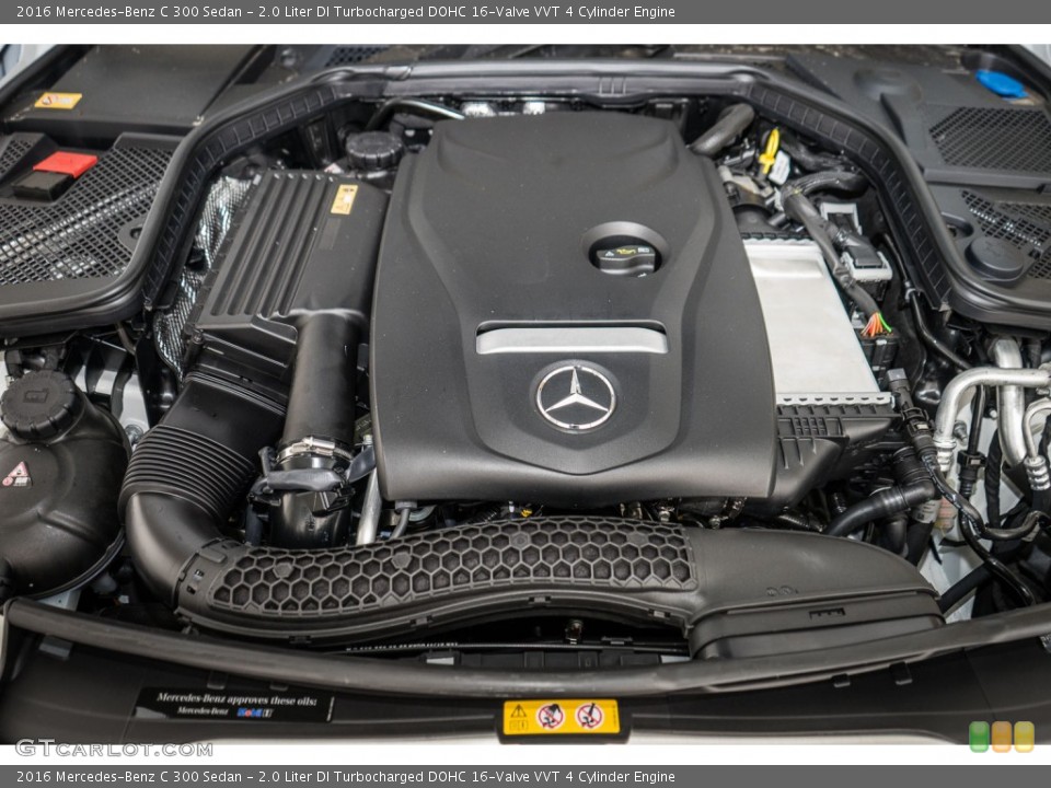 2.0 Liter DI Turbocharged DOHC 16-Valve VVT 4 Cylinder Engine for the 2016 Mercedes-Benz C #106921002