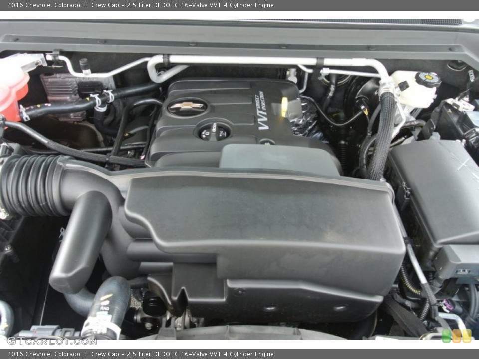 2.5 Liter DI DOHC 16-Valve VVT 4 Cylinder 2016 Chevrolet Colorado Engine