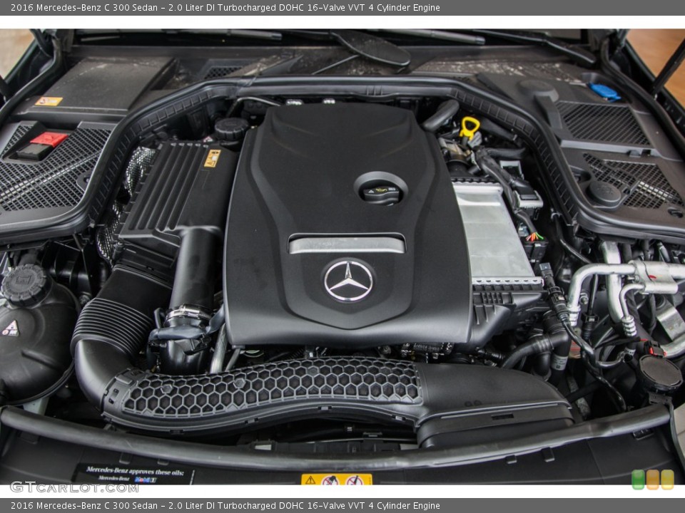 2.0 Liter DI Turbocharged DOHC 16-Valve VVT 4 Cylinder Engine for the 2016 Mercedes-Benz C #106949076