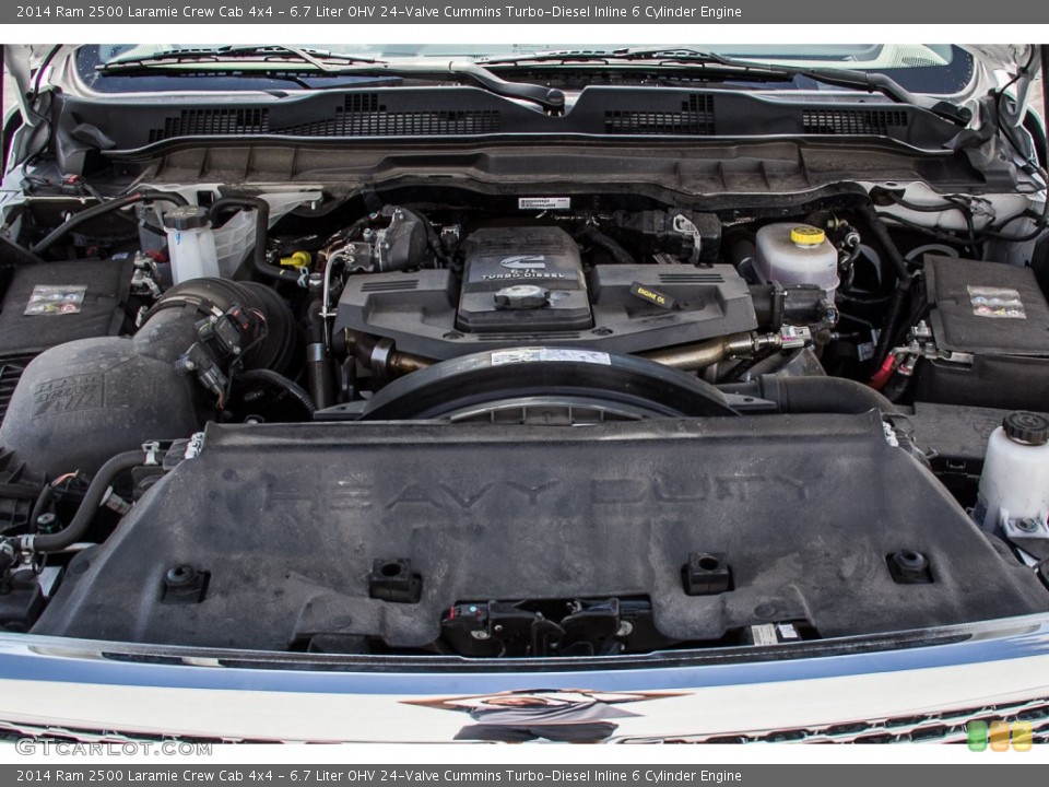 6.7 Liter OHV 24-Valve Cummins Turbo-Diesel Inline 6 Cylinder Engine for the 2014 Ram 2500 #106961352