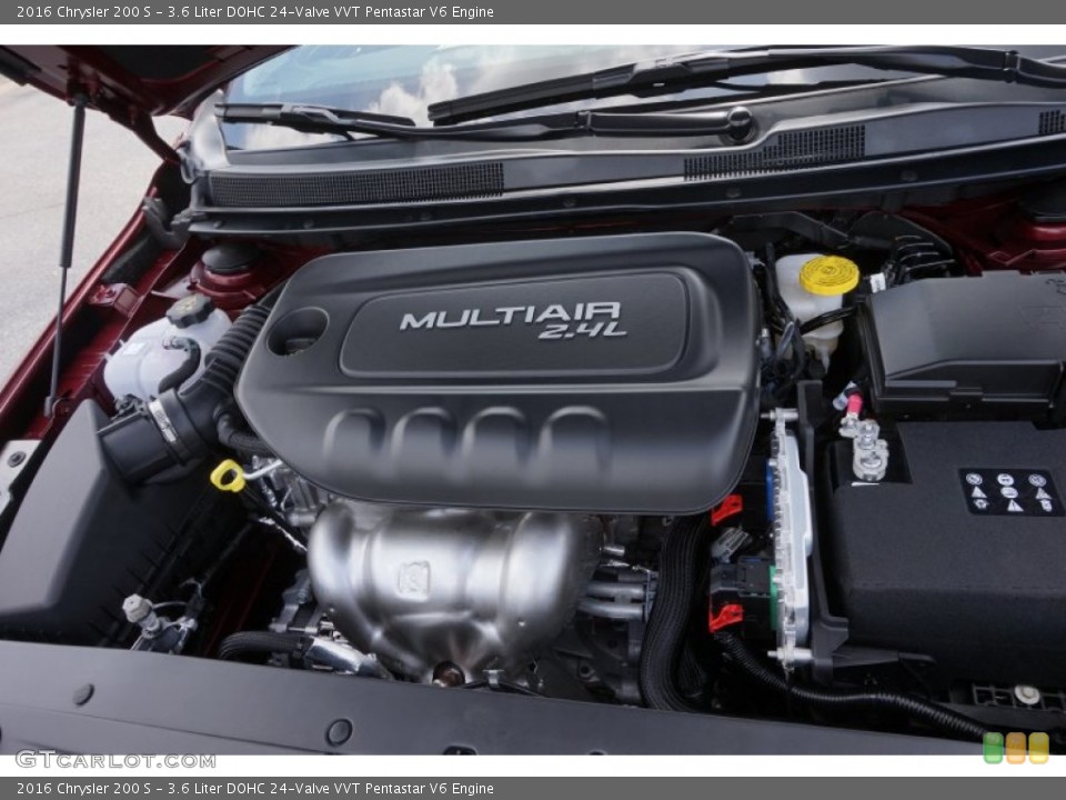 3.6 Liter DOHC 24-Valve VVT Pentastar V6 Engine for the 2016 Chrysler 200 #106963644