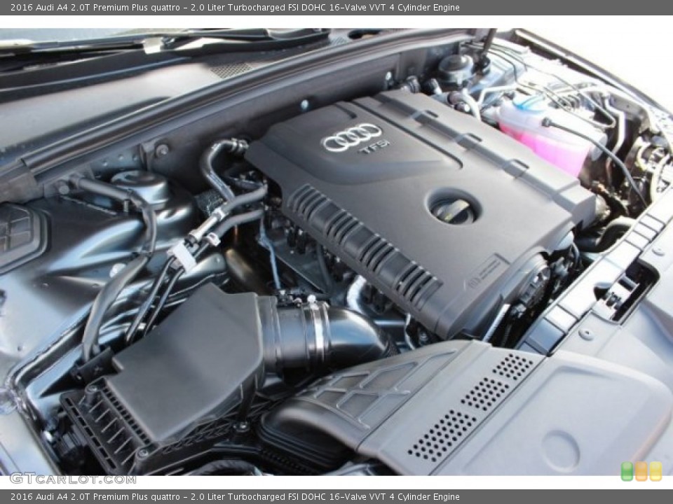 2.0 Liter Turbocharged FSI DOHC 16-Valve VVT 4 Cylinder Engine for the 2016 Audi A4 #106966275