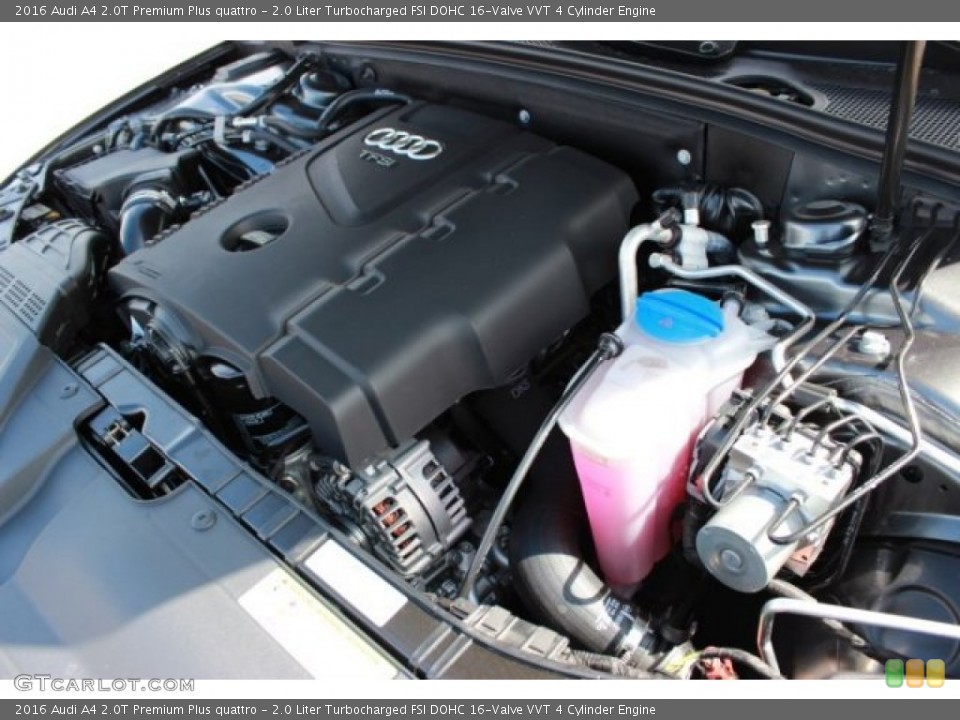 2.0 Liter Turbocharged FSI DOHC 16-Valve VVT 4 Cylinder Engine for the 2016 Audi A4 #106966284